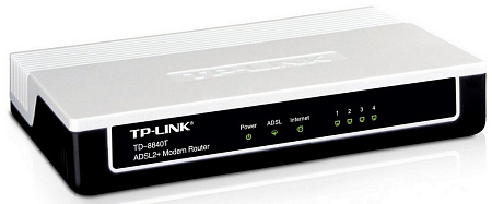 ADSL Router TP-LINK "TD-8840T",1xEthernet port+1xUSB, ADSL/ADSL2/ADSL2+, Splitter, Annex A ADSL Router TP-LINK "TD-8840T",1xEthernet port+1xUSB, ADSL/ADSL2/ADSL2+, Splitter, Annex A