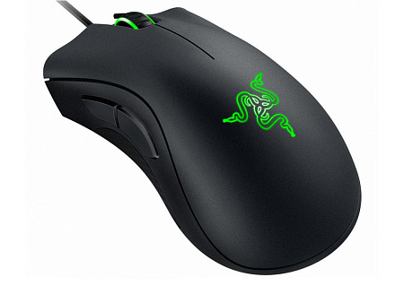 Gaming Mouse Razer DeathAdder Essential, 6400 dpi, 5 buttons, 30G, 220IPS, 96g, Mech.SW, Green Light Gaming Mouse Razer DeathAdder Essential, 6400 dpi, 5 buttons, 30G, 220IPS, 96g, Mech.SW, Green Light