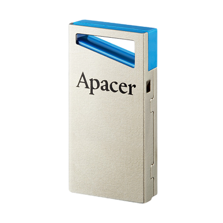 64GB USB3.1 Flash Drive Apacer "AH155", Silver, Super-Mini, Metal Case, Capless (AP64GAH155U-1)
