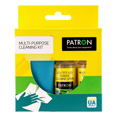 Cleaning set Universal PATRON "F3-019" Twice (Sprey 50ml+Wipe) Patron Cleaning set Universal PATRON "F3-019" Twice (Sprey 50ml+Wipe) Patron