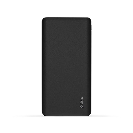 ttec Powerbank 10.000mAh Power Slim S, Black ttec Powerbank 10.000mAh Power Slim S, Black