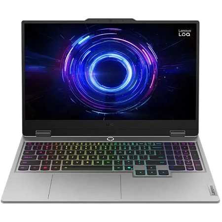 Игровой ноутбук 15,6" Lenovo LOQ 15IRX10, Luna Grey, Intel Core i7-13645HX, 16Гб/512Гб, Без ОС Игровой ноутбук 15,6" Lenovo LOQ 15IRX10, Luna Grey, Intel Core i7-13645HX, 16Гб/512Гб, Без ОС