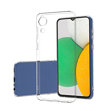 Helmet Case TPU Soft Samsung A03 Core, Clear