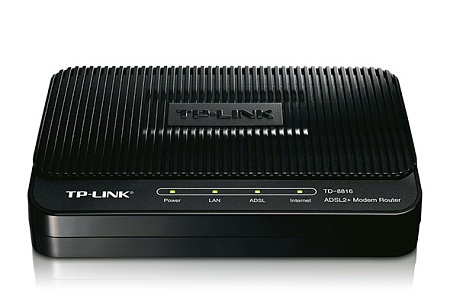 ADSL Router TP-LINK "TD-8816", 1xEthernet port, ADSL/ADSL2/ADSL2+, Splitter, Annex A ADSL Router TP-LINK "TD-8816", 1xEthernet port, ADSL/ADSL2/ADSL2+, Splitter, Annex A