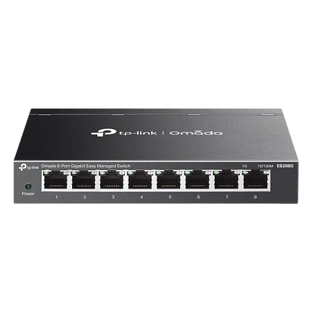 Сетевой коммутатор TP-LINK ES208G, 8x 10/100/1000 Мбит/с Сетевой коммутатор TP-LINK ES208G, 8x 10/100/1000 Мбит/с
