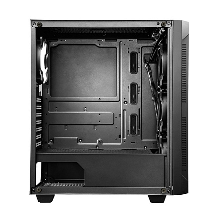 Case ATX Chieftec HUNTER, w/o PSU, 0.5mm, 4x120mm ARGB fans, ARGB Hub, Front Mesh, Tempered Glass, 2