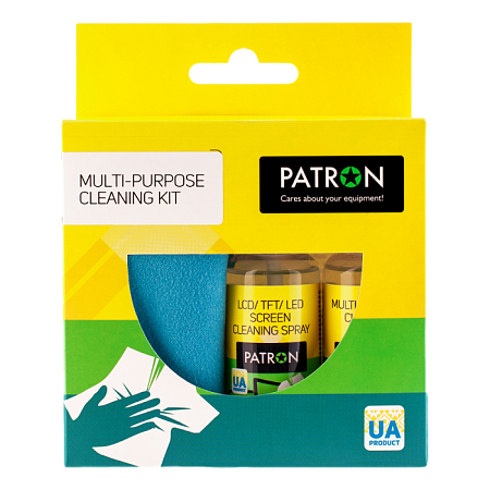 Cleaning set Universal PATRON "F3-019" Twice (Sprey 50ml+Wipe) Patron Cleaning set Universal PATRON "F3-019" Twice (Sprey 50ml+Wipe) Patron