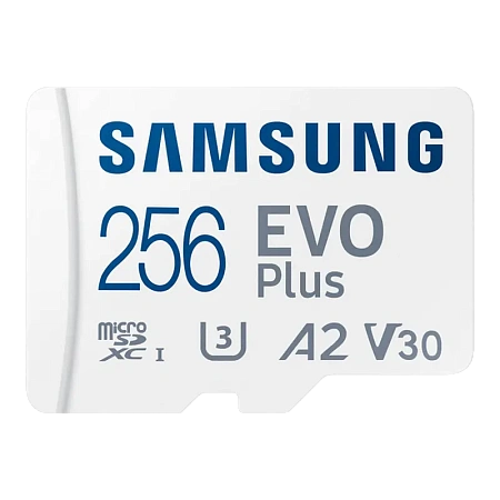 Карта памяти Samsung EVO Plus MicroSDXC, 256Гб (MB-MC256SA/KR) Карта памяти Samsung EVO Plus MicroSDXC, 256Гб (MB-MC256SA/KR)
