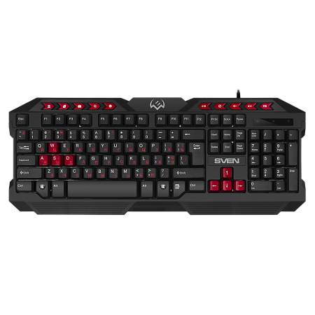 Gaming Keyboard & Mouse & Mouse Pad SVEN GS-9200, Multimedia, Spill resistant, WinLock Black, USB Gaming Keyboard & Mouse & Mouse Pad SVEN GS-9200, Multimedia, Spill resistant, WinLock Black, USB