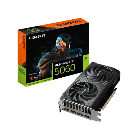 Видеокарта Gigabyte GV-N5060WF2MAX OC-8GD, 8GB GDDR7 128бит