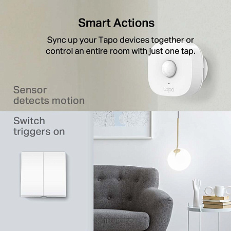 TP-Link Wireless Smart Light Switch "Tapo S220", White, 2-Gang