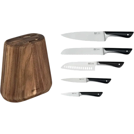 Набор ножей Tefal K267S556, Черный | Нержавеющая сталь Набор ножей Tefal K267S556, Черный | Нержавеющая сталь