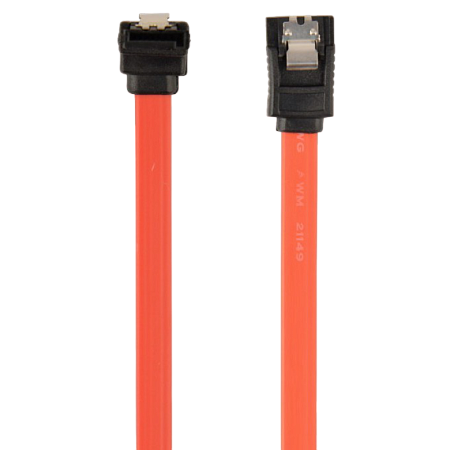 Cable Serial ATA III 50 cm data, 90 degree connector, metal clips, Cablexpert CC-SATAM-DATA90 Cable Serial ATA III 50 cm data, 90 degree connector, metal clips, Cablexpert CC-SATAM-DATA90