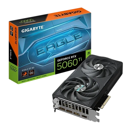 Видеокарта Gigabyte GV-N506TEAGLE OC-8GD, 8GB GDDR7 128бит Видеокарта Gigabyte GV-N506TEAGLE OC-8GD, 8GB GDDR7 128бит