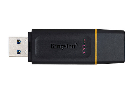 128GB  USB3.2 Flash Drive Kingston DataTraveler Exodia (DTX/128GB), Black, Plastic, Classic Cap