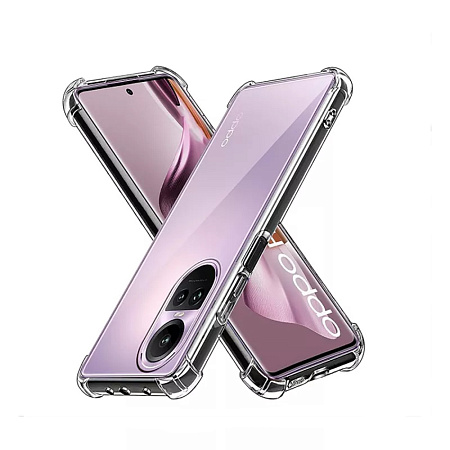 Helmet Case TPU Soft Oppo Reno 10, Clear Helmet Case TPU Soft Oppo Reno 10, Clear