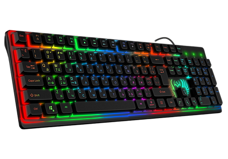 Gaming Keyboard SVEN KB-G8000, Fn keys, Backlight, WinLock, 1.8m, USB, EN/RU, Black Gaming Keyboard SVEN KB-G8000, Fn keys, Backlight, WinLock, 1.8m, USB, EN/RU, Black