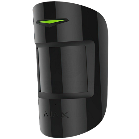 Ajax Wireless Secrurity Motion and Glass Break Detector "CombiProtect", Black