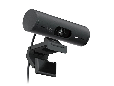 Camera Logitech BRIO 500, 1080p/30fps, FoV 90°, 4MP, Zoom:4x, Autofocus, Stereo mic, Shutter, 1,5m, Camera Logitech BRIO 500, 1080p/30fps, FoV 90°, 4MP, Zoom:4x, Autofocus, Stereo mic, Shutter, 1,5m,