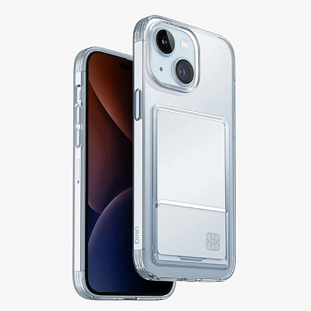 Uniq Case Hybrid Air Fender ID for iPhone 15, Clear Uniq Case Hybrid Air Fender ID for iPhone 15, Clear