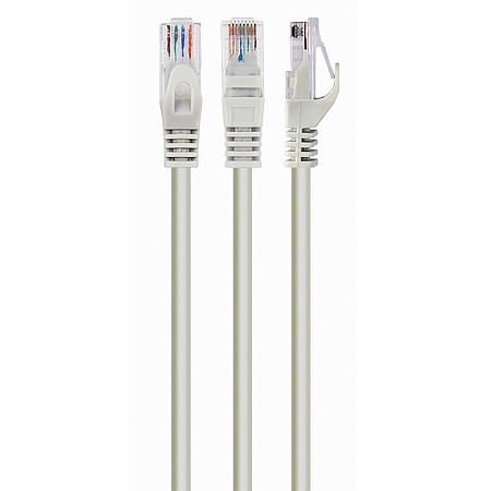 Patch Cord Cat.6U  3m, Grey, PP6U-3M, Cablexpert, Stranded Unshielded 