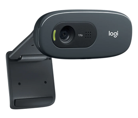Camera Logitech C270, 720p, 0.9/3 MP, FoV: 60°, Fixed focus, Mono mic, 1.5m Camera Logitech C270, 720p, 0.9/3 MP, FoV: 60°, Fixed focus, Mono mic, 1.5m