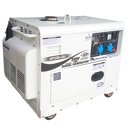 DIESEL GENERATOR JDP3500-LDEA/230V/SINGLE PHASE/ATS - Silent Type, Air-cooled