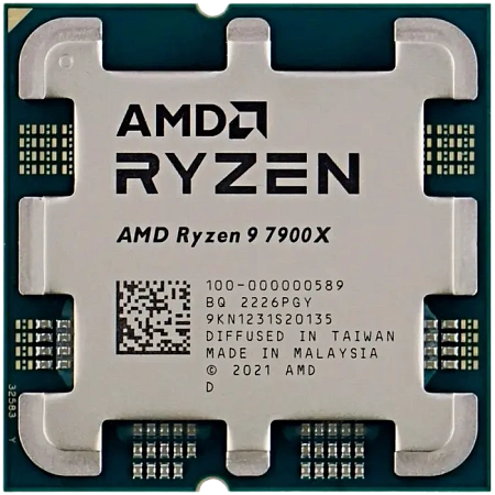 Процессор AMD Ryzen 9 7900X, AMD Radeon Graphics, | Tray Процессор AMD Ryzen 9 7900X, AMD Radeon Graphics, | Tray