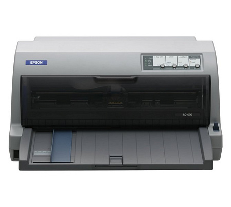 Матричный принтер Epson LQ-690, A4, Серый