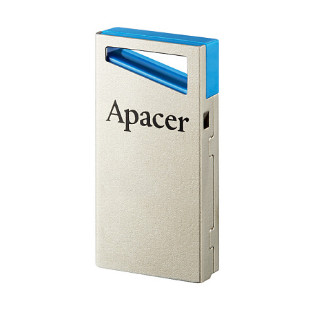  64GB USB3.1 Flash Drive Apacer "AH155", Silver, Super-Mini, Metal Case, Capless (AP64GAH155U-1)