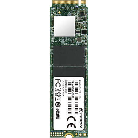 .M.2 NVMe SSD     128GB Transcend 110S [PCIe 3.0x4, R/W:1500/550MB/s, 95/130K IOPS, 50TBW, 3DTLC]