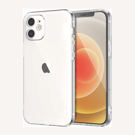 Helmet Case TPU Soft iPhone 12, Clear Helmet Case TPU Soft iPhone 12, Clear
