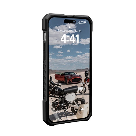 UAG Case for iPhone 14 Pro Max with MagSafe Monarch Pro, Grey UAG Case for iPhone 14 Pro Max with MagSafe Monarch Pro, Grey