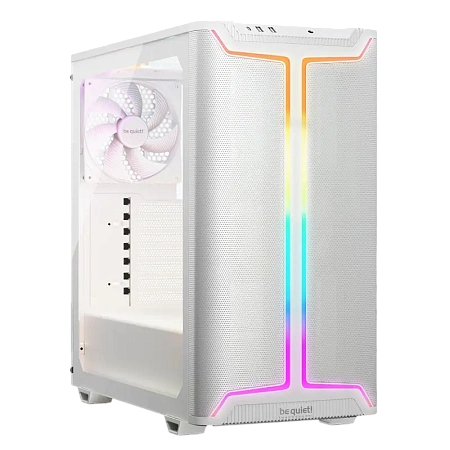 Компьютерный корпус be quiet! Pure Base 501 DX, Midi-Tower, Без блока питания, Белый Компьютерный корпус be quiet! Pure Base 501 DX, Midi-Tower, Без блока питания, Белый
