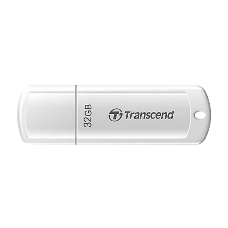  32GB USB2.0 Flash Drive Transcend "JetFlash  370", White, Classic Cap (R/W:18/8MB/s)