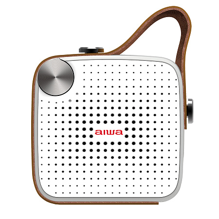 Aiwa Portable Bluetooth Speaker Square BS-100GY Aiwa Portable Bluetooth Speaker Square BS-100GY