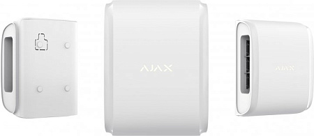 Ajax Outdoor Wireless Security Motion Detector "DualCurtain Outdoor", White Ajax Outdoor Wireless Security Motion Detector "DualCurtain Outdoor", White