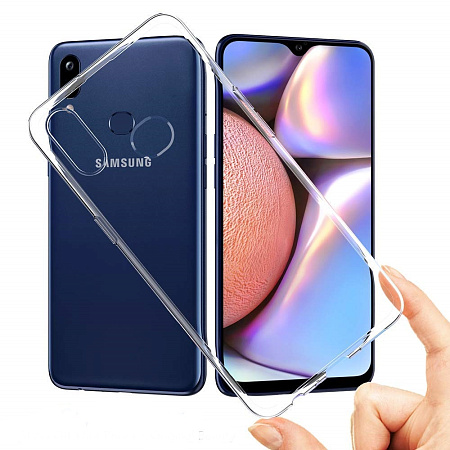 Helmet Case TPU Soft Samsung A10S, Clear Helmet Case TPU Soft Samsung A10S, Clear