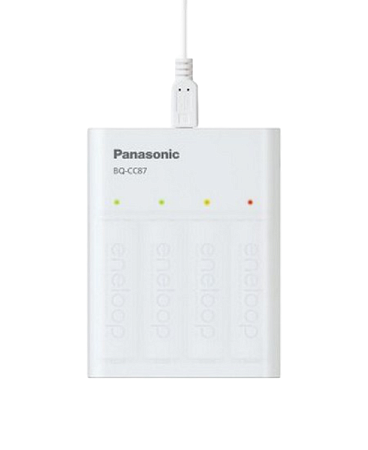 Зарядное устройство Panasonic BQ-CC87USB, Белый