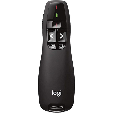 Presenter Logitech R400, Class 2 Laser, Range: 15m, 2.4 Ghz, 2xAAA