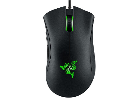 Gaming Mouse Razer DeathAdder Essential, 6400 dpi, 5 buttons, 30G, 220IPS, 96g, Mech.SW, Green Light Gaming Mouse Razer DeathAdder Essential, 6400 dpi, 5 buttons, 30G, 220IPS, 96g, Mech.SW, Green Light