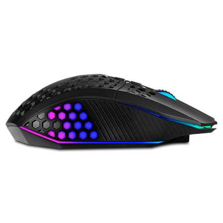 Gaming Wireless Mouse SVEN RX-G940W, 800-3600 dpi, 7 buttons, 98g., Ambidextrous, Silent, RGB, 600mA