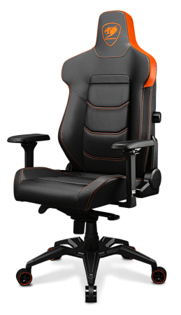Gaming Chair Cougar ARMOR EVO Black/Orange, User max load up to 160kg / height 160-195cm Gaming Chair Cougar ARMOR EVO Black/Orange, User max load up to 160kg / height 160-195cm