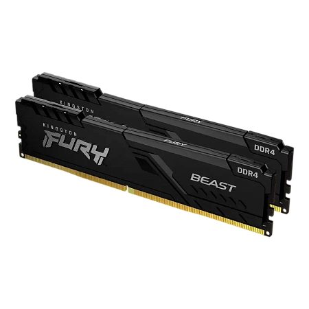 Оперативная память Kingston FURY Beast, DDR4 SDRAM, 3200 МГц, 32 ГБ, KF432C16BB1K2/32WP Оперативная память Kingston FURY Beast, DDR4 SDRAM, 3200 МГц, 32 ГБ, KF432C16BB1K2/32WP