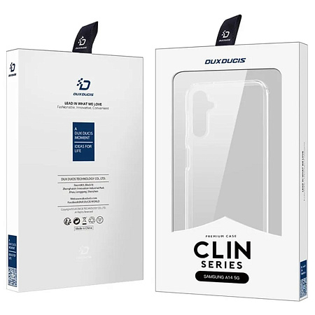 DUX DUCIS Case TPU for Samsung A14, Clear DUX DUCIS Case TPU for Samsung A14, Clear