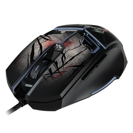 Gaming Mouse SVEN RX-G805, 500-8000 dpi, 6 buttons, 149g., Ambidextrous, Programmable, RGB, 1.8m, US Gaming Mouse SVEN RX-G805, 500-8000 dpi, 6 buttons, 149g., Ambidextrous, Programmable, RGB, 1.8m, US