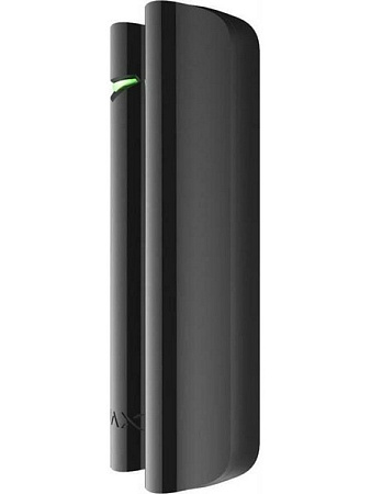 Ajax Wireless Security Opening Detector "DoorProtect Plus", Black, Accelerometer Ajax Wireless Security Opening Detector "DoorProtect Plus", Black, Accelerometer