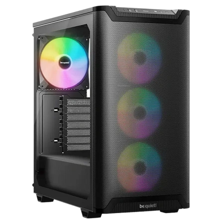 Компьютерный корпус be quiet! Pure Base 501 LX, Midi-Tower, Без блока питания, Чёрный Компьютерный корпус be quiet! Pure Base 501 LX, Midi-Tower, Без блока питания, Чёрный