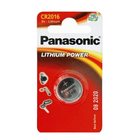 CR2016, Blister*1, Panasonic, CR-2016EL/1B