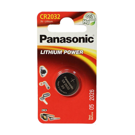 CR2032, Blister*1, Panasonic, CR-2032EL/1B